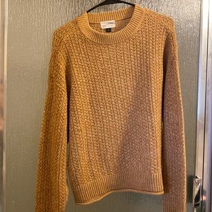 Orange sweater